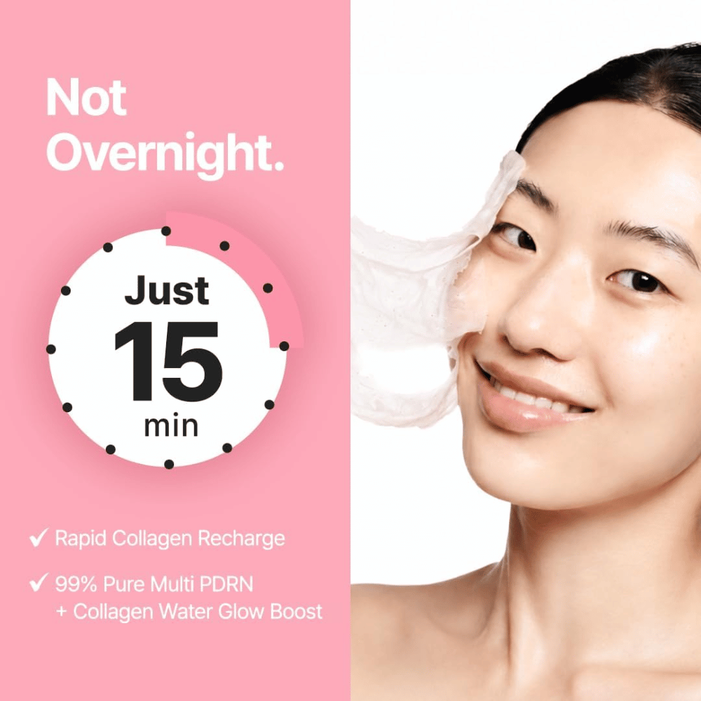 Purito SEOUL Multi PDRN Collagen Real Glow Mask – μάσκα peel-off που δρα σε 15 λεπτά με PDRN και νερό κολλαγόνου