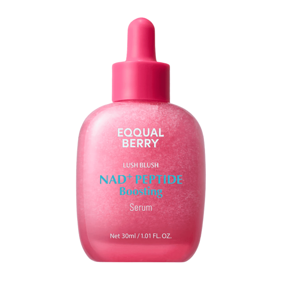 EqualBerry Lush Blush NAD+ Peptide Boosting Serum 30 ml – αντιγηραντικός ορός με NAD+ και πεπτίδια για σφριγηλότητα και λάμψη