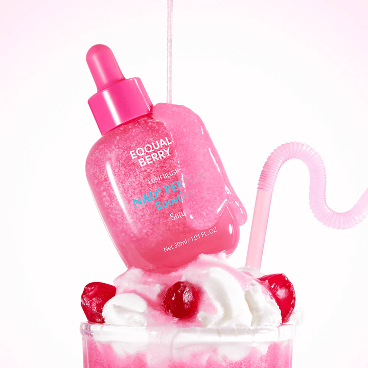 EqualBerry Lush Blush NAD+ Peptide Boosting Serum με πεπτίδια – ενυδατικός και συσφικτικός ορός προσώπου 30 ml
