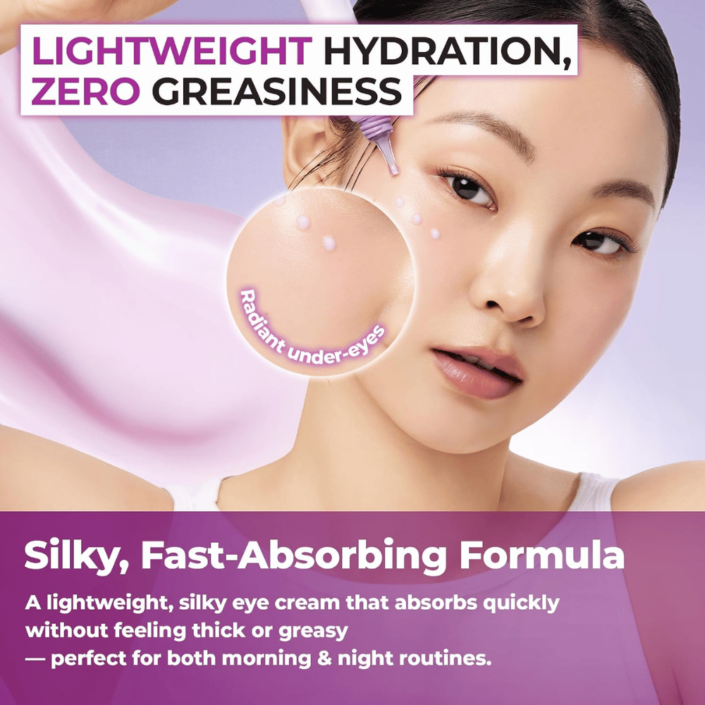 1. Jumiso Niacinamide 5+ Dark Circle Correcting Eye Cream – ελαφριά κρέμα ματιών που ενυδατώνει χωρίς να αφήνει λιπαρή αίσθηση