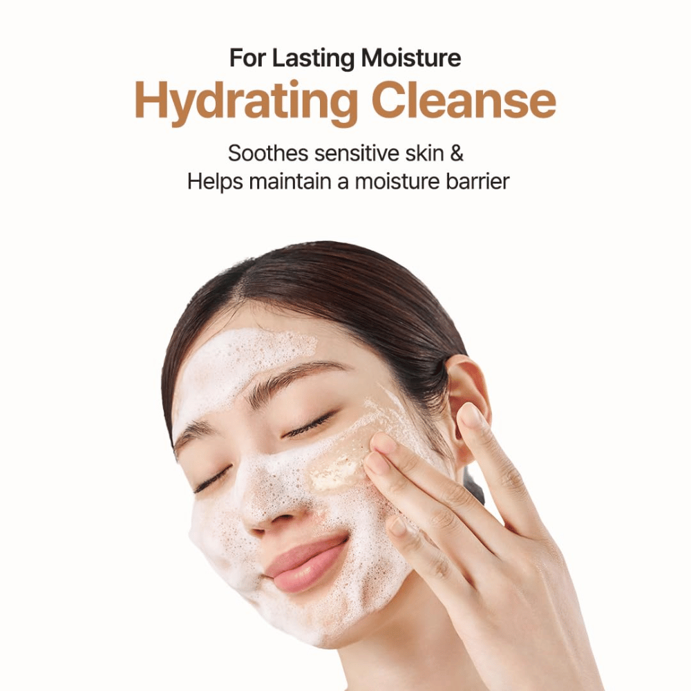 Purito Oat In Gentle Exfoliating Face Cleanser – καταπραϋντικό και ενυδατικό καθαριστικό με βρώμη για ευαίσθητο και ξηρό δέρμα