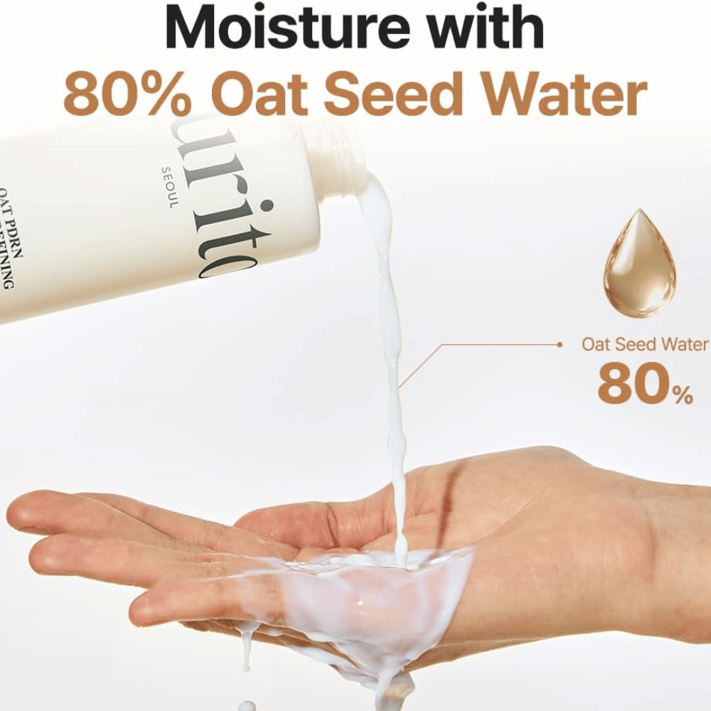 Purito SEOUL Oat PDRN Gentle Refining Toner με 80% νερό βρώμης – ενυδατική και καταπραϋντική λοσιόν προσώπου για ευαίσθητο και με τάση ακμής δέρμα