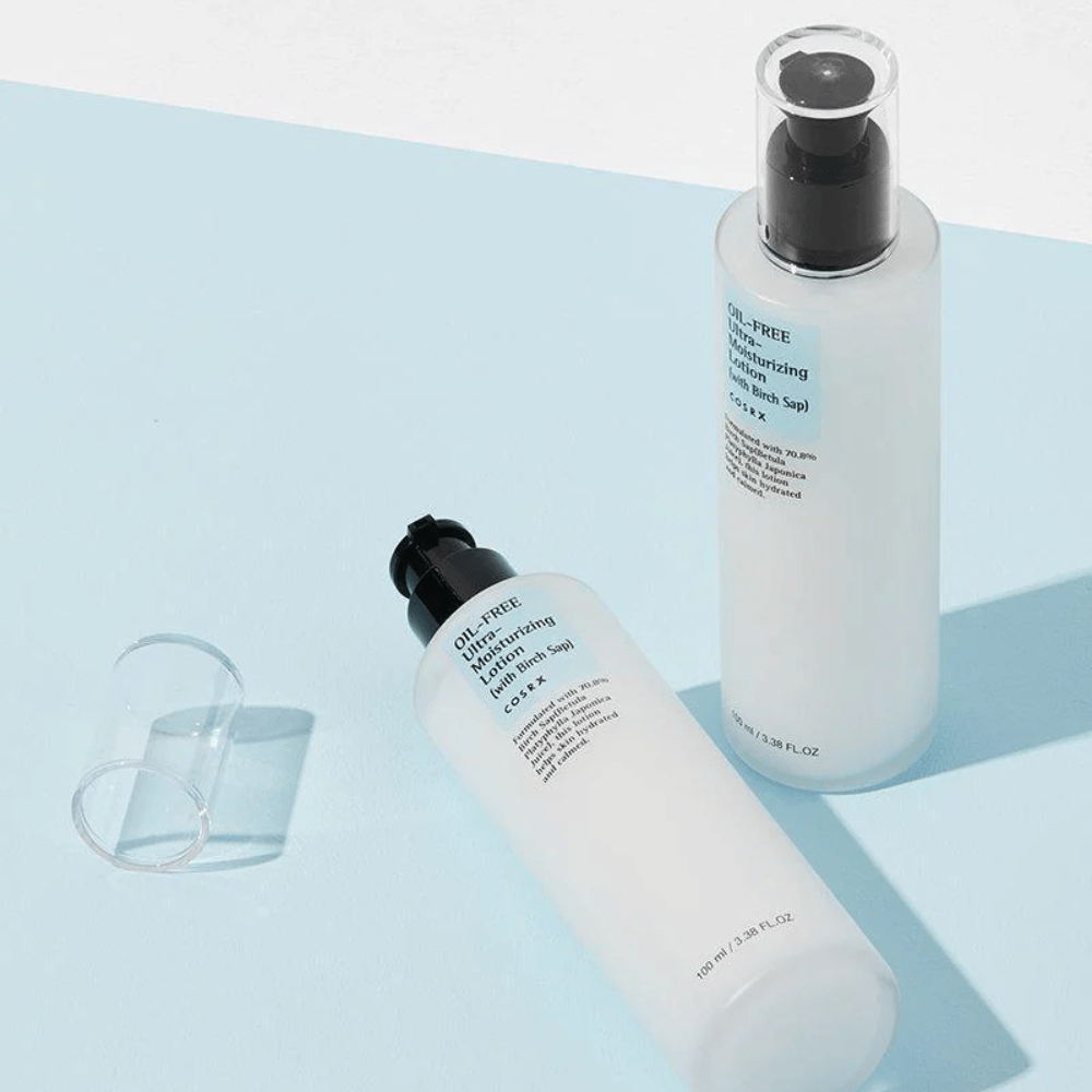 COSRX Oil-Free Ultra-Moisturizing Lotion with Birch Sap 100 ml ελαφριά χωρίς λάδι κρέμα προσώπου με χυμό σημύδας για λιπαρό και μικτό δέρμα