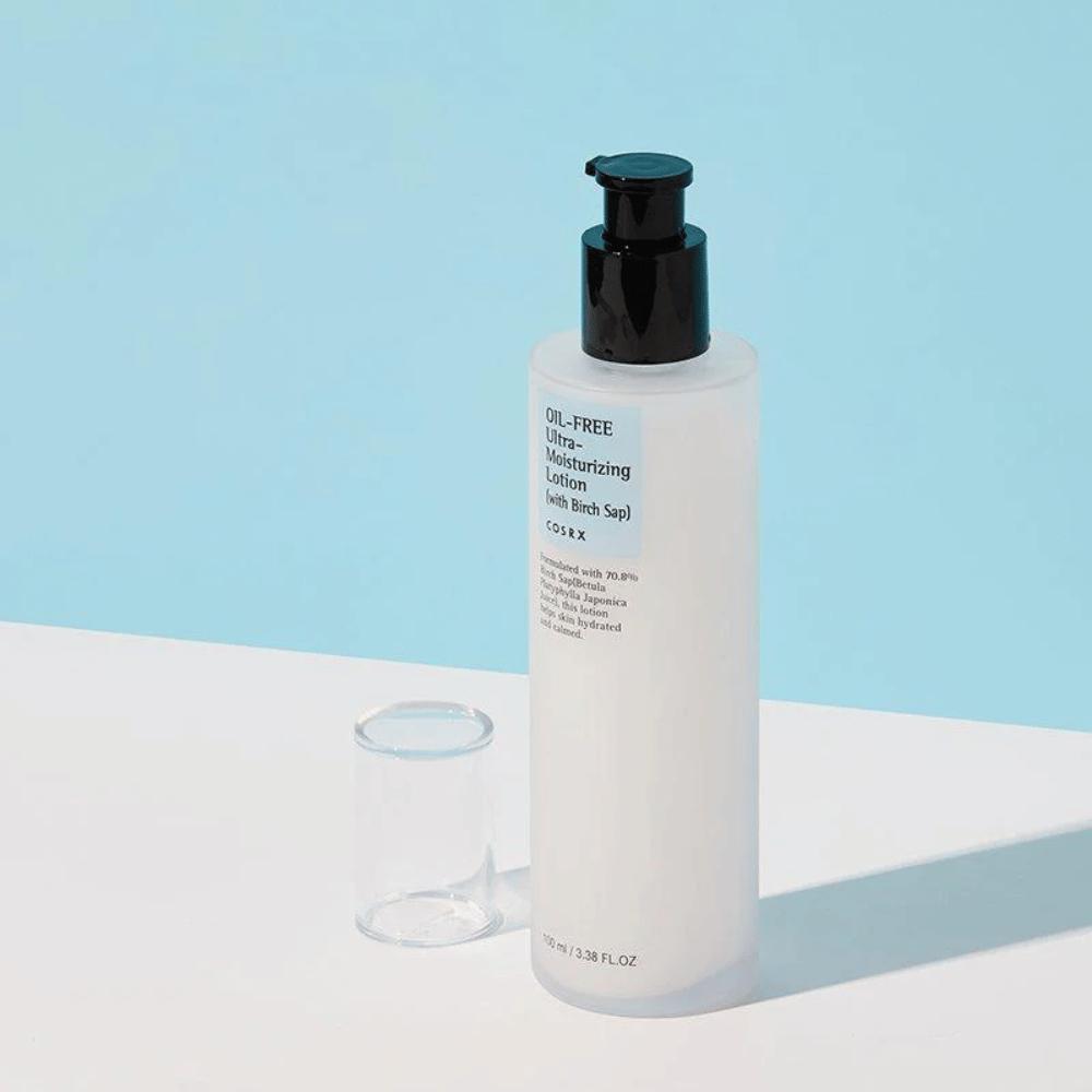 COSRX Oil-Free Ultra-Moisturizing Lotion 100 ml ενυδατική λοσιόν με χυμό σημύδας που καταπραΰνει και ισορροπεί το δέρμα