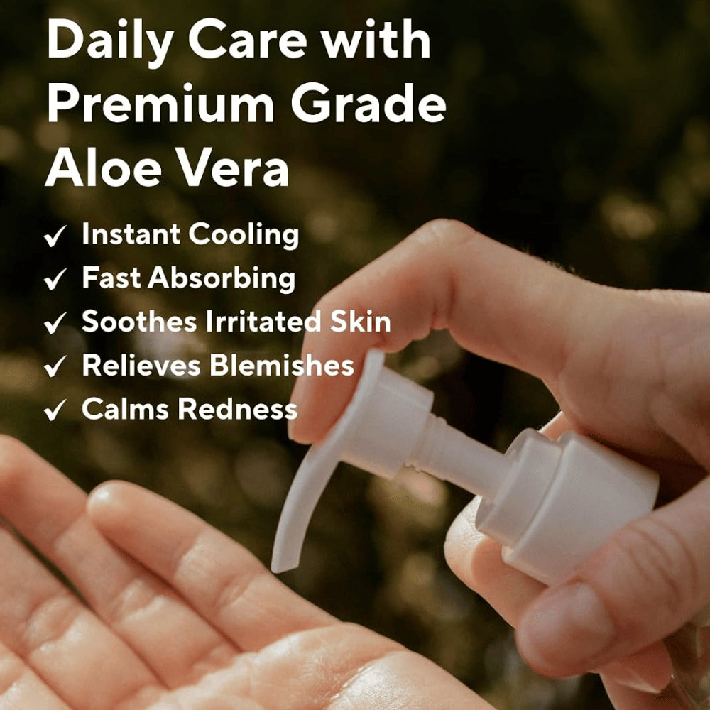 AROMATICA Organic Aloe Vera Gel – καταπραϋντικό και ενυδατικό τζελ αλόης βέρα για καθημερινή περιποίηση του δέρματος
