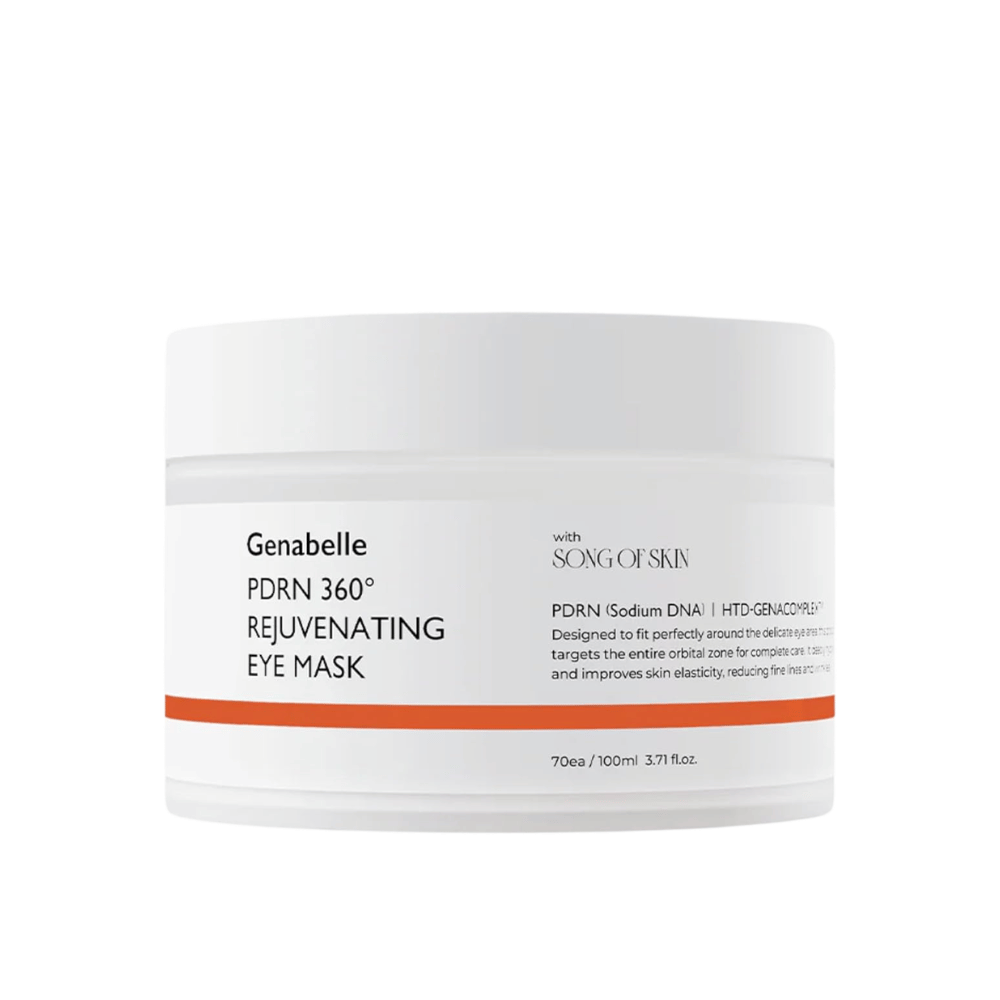 Genabelle PDRN 360° Rejuvenating Eye Mask με PDRN και υδρογέλη μάσκα 360 μοιρών για εντατική ενυδάτωση και φροντίδα ολόκληρης της περιοχής των ματιών.
