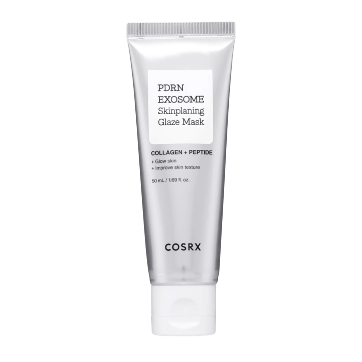 COSRX PDRN EXOSOME Skinplaning Glaze Mask – μάσκα προσώπου με PDRN και πεπτίδια που ενυδατώνουν, εξομαλύνουν την υφή της επιδερμίδας και χαρίζουν λάμψη.