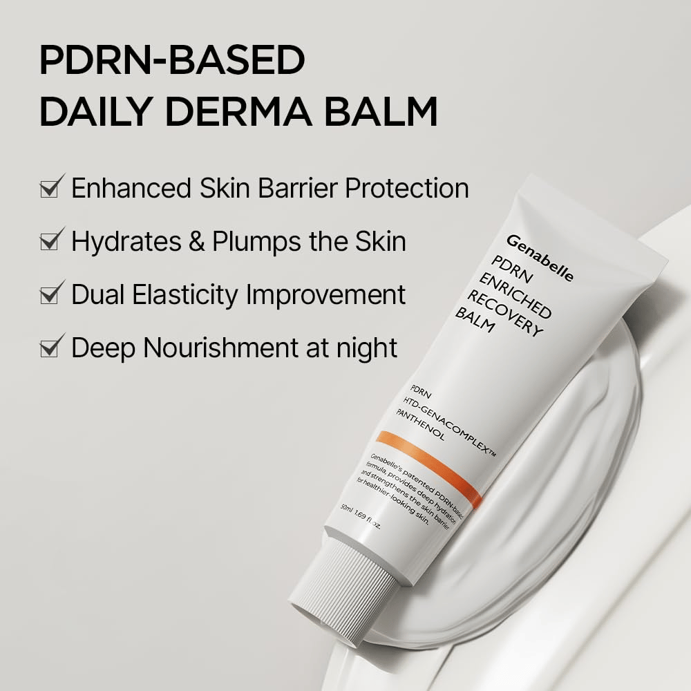 Genabelle PDRN Enriched Recovery Balm για ενυδάτωση, πιο σφριγηλή επιδερμίδα και ενισχυμένο επιδερμικό φραγμό