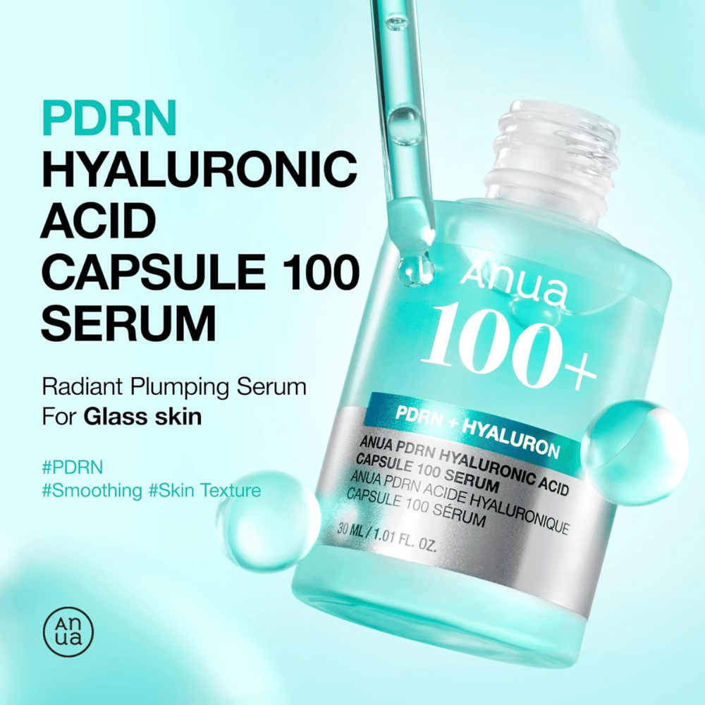 Anua PDRN Hyaluronic Acid Capsule 100 Serum είναι ένας ενυδατικός ορός για μια λαμπερή εμφάνιση "glass skin". Περιέχει PDRN και υαλουρονικό οξύ για να εξομαλύνει την υφή του δέρματος και να προσφέρει εντατική ενυδάτωση. Ιδανικό για την αποκατάσταση της ελαστικότητας και της απαλότητας του δέρματος!