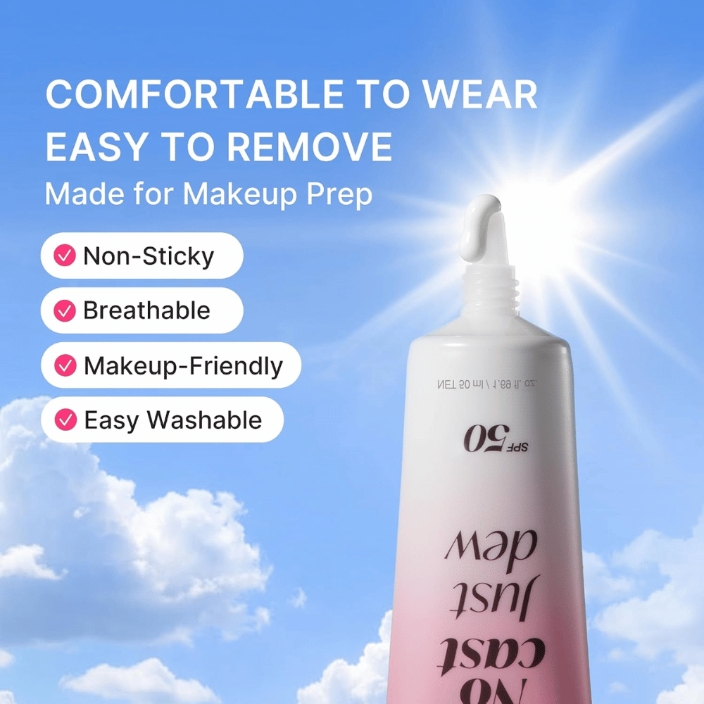2. Medicube PDRN Hydrating UV Serum SPF 50+ – ελαφρύ αντηλιακό serum με μη κολλώδη σύνθεση που λειτουργεί κάτω από το μακιγιάζ