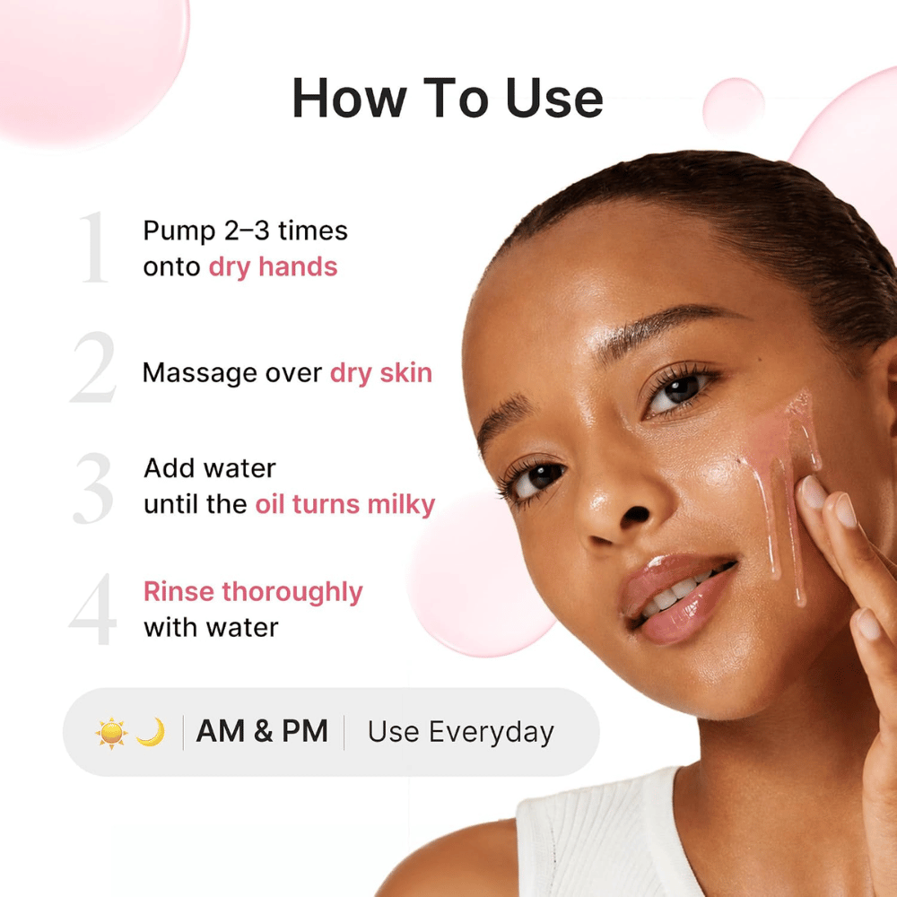 1. Medicube PDRN Mild Cleansing Oil – εφαρμογή και χρήση καθαριστικού λαδιού για το πρόσωπο