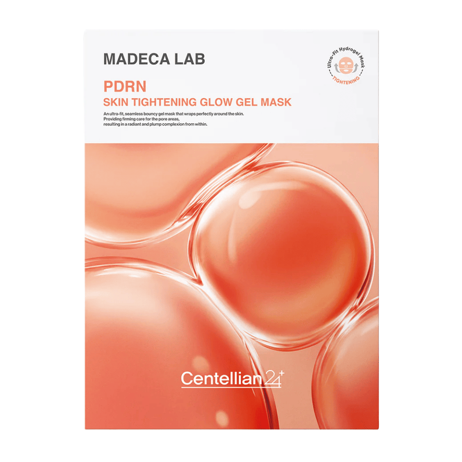 MADECA LAB PDRN Skin Tightening Glow Gel Mask από Centellian24 – κορεατική μάσκα γέλης με τεχνολογία PDRN για πιο σφριγηλό δέρμα, λάμψη και βελτιωμένη ελαστικότητα δέρματος.