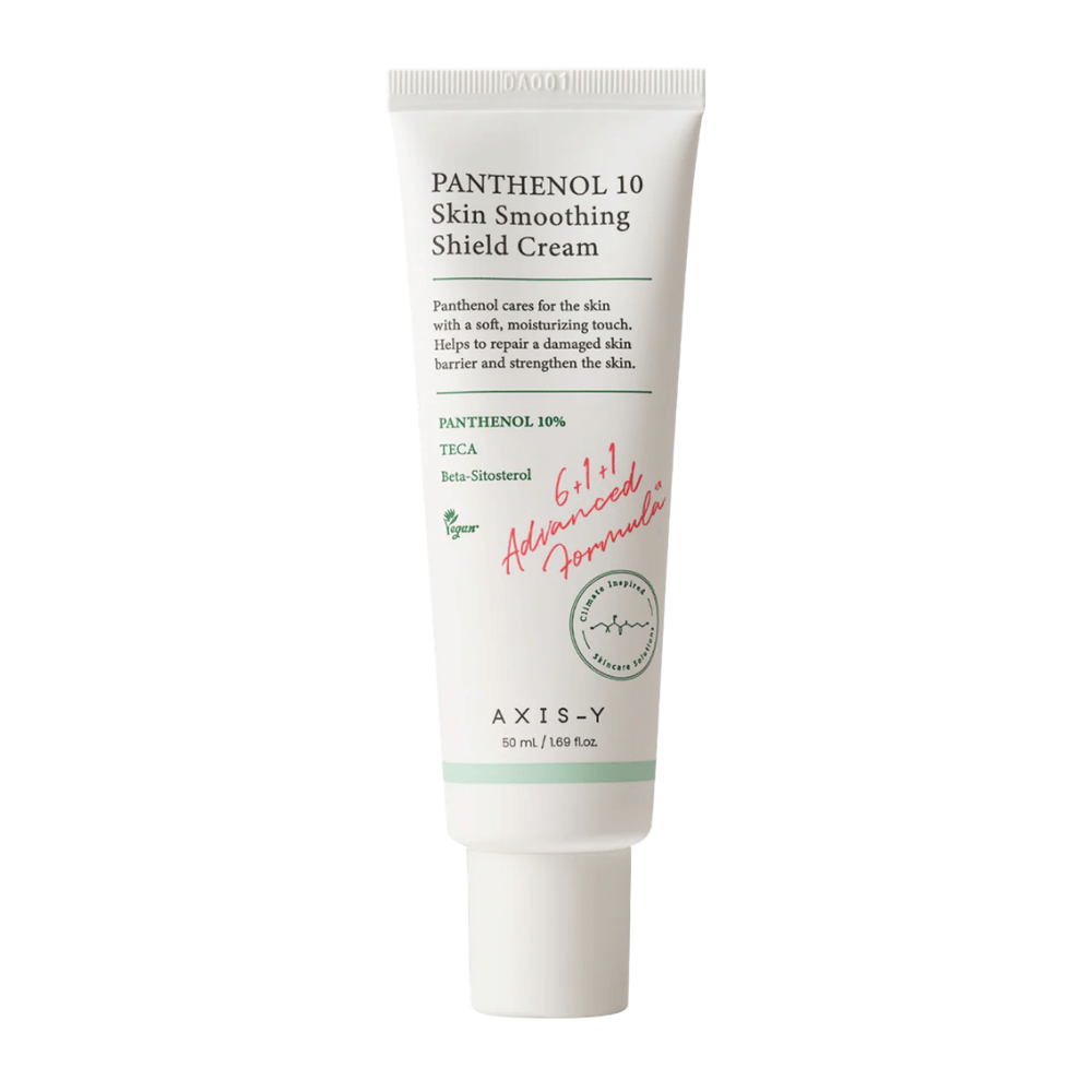 AXIS-Y Panthenol 10 Skin Smoothing Shield Cream εικόνα προϊόντος 50 ml σε λευκό φόντο