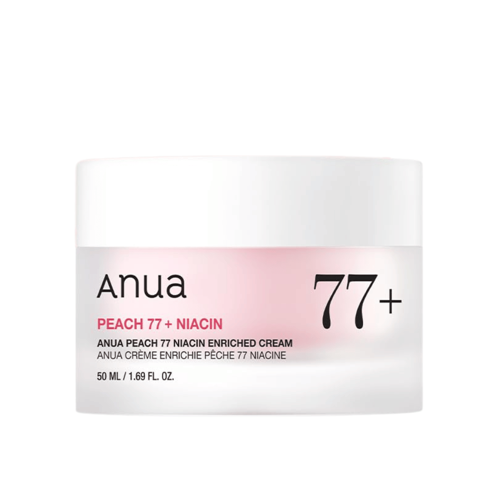 Εικόνα προϊόντος του Anua Peach 77% Niacin Enriched Cream 50 ml – κρέμα που δίνει λάμψη και ενισχύει την ενυδάτωση με νιασιναμίδη.