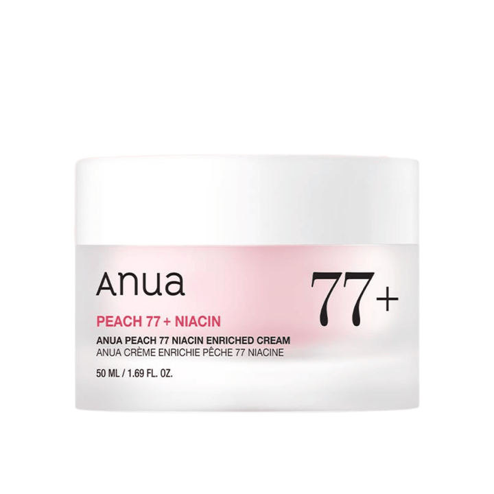 Εικόνα προϊόντος του Anua Peach 77% Niacin Enriched Cream 50 ml – κρέμα που δίνει λάμψη και ενισχύει την ενυδάτωση με νιασιναμίδη.