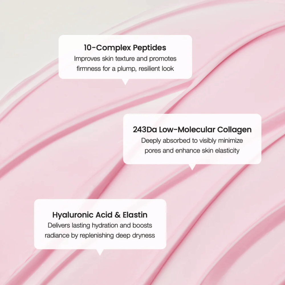 Biodance Κρέμα με πεπτίδια κολλαγόνου με 10-σύνθετο πεπτίδιο, χαμηλού μοριακού βάρους κολλαγόνο και υαλουρονικό οξύ για βελτιωμένη ελαστικότητα και βαθιά ενυδάτωση