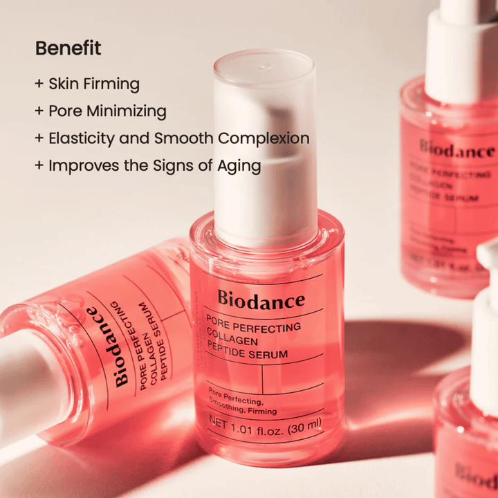 Biodance Pore Perfecting Collagen Peptide Serum 30 ml – συσφικτικός και μειωτικός ορός πόρων.