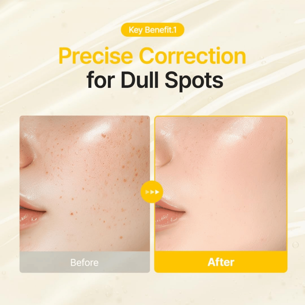 Purito SEOUL Pure Vitamin C Serum βοηθά στη βελτίωση της ορατότητας των κηλίδων μελάγχρωσης και του ανομοιόμορφου τόνου επιδερμίδας για πιο ομοιόμορφη εμφάνιση.