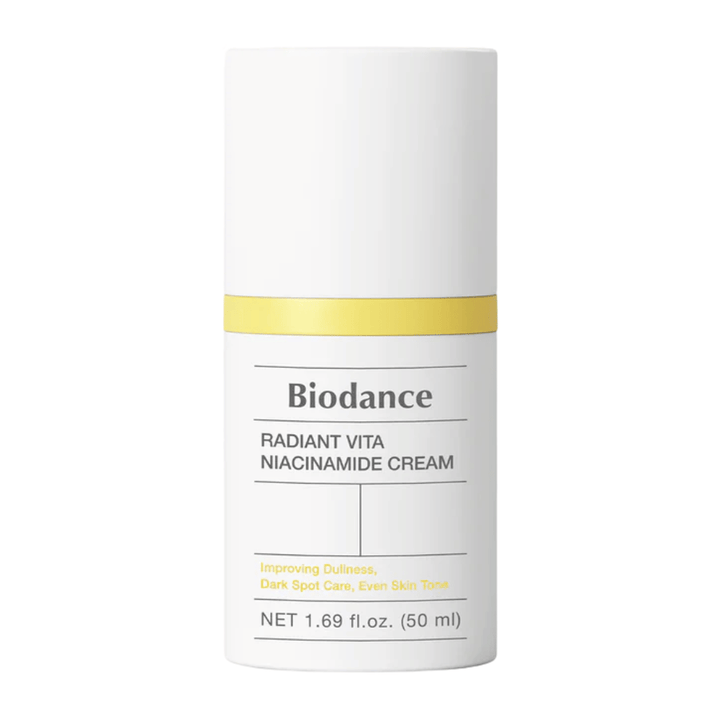 Biodance Pore Perfecting Collagen Peptide Cream 50 ml εικόνα προϊόντος λευκή συσκευασία με ροζ λεπτομέρεια