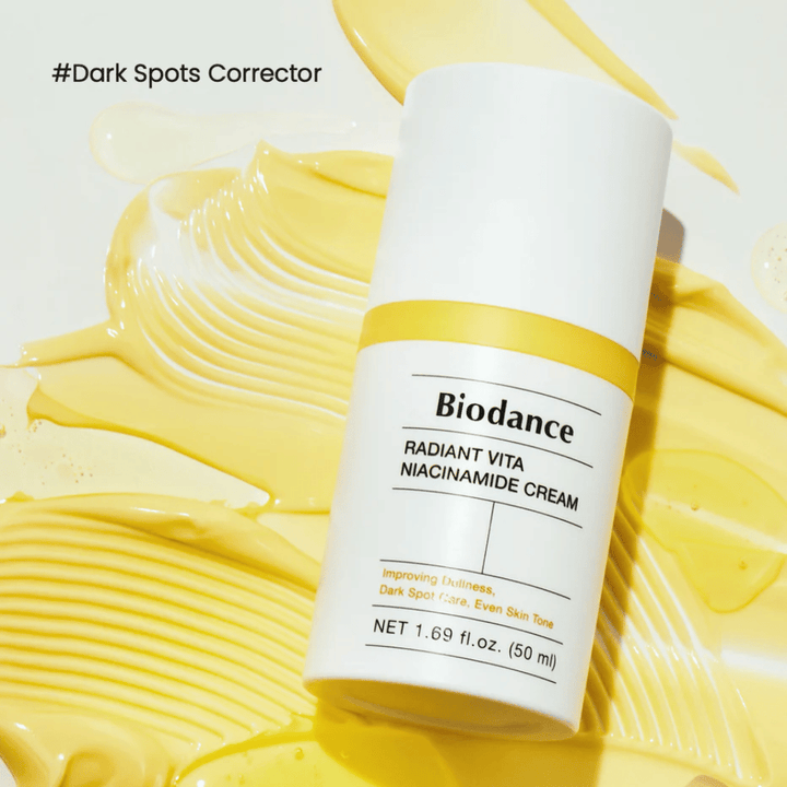 Biodance Radiant Vita Niacinamide Cream 50 ml – κρέμα προσώπου για λάμψη κατά των σκούρων κηλίδων