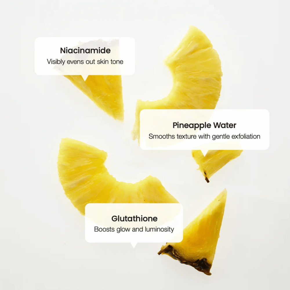 Biodance Radiant Vita Niacinamide Cream συστατικά – νιασιναμίδη, νερό ανανά και γλουταθειόνη για ομοιόμορφο τόνο δέρματος και αυξημένη λάμψη