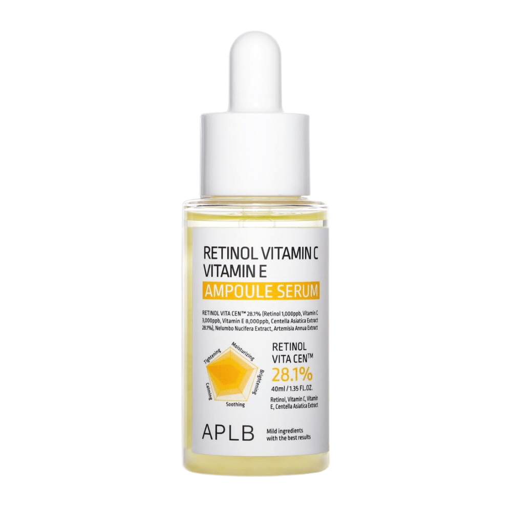 APLB Retinol Vitamin C Vitamin E Ampoule Serum εικόνα προϊόντος 40 ml σε λευκό φόντο