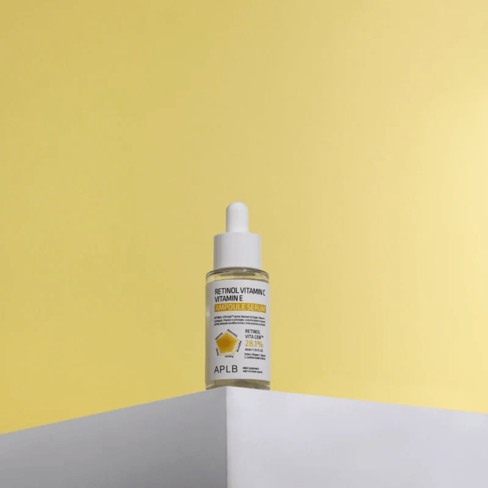 APLB Retinol Vitamin C Vitamin E Ampoule Serum 40 ml σε λευκό βάθρο
