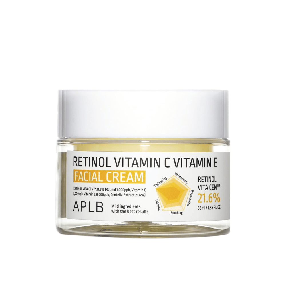 APLB Retinol Vitamin C Vitamin E Facial Cream εικόνα προϊόντος 55 ml σε λευκό φόντο