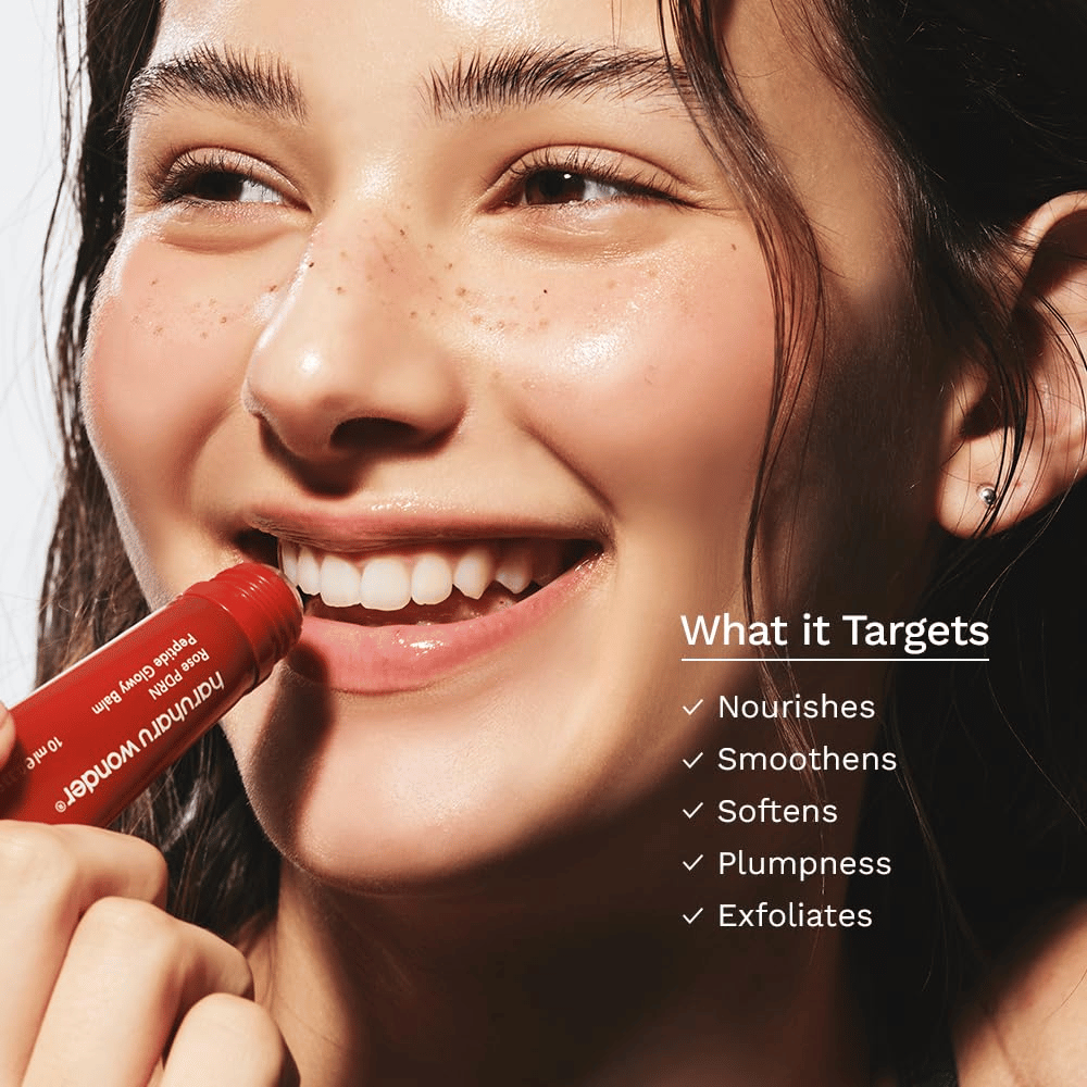 Haruharu Wonder Rose PDRN Peptide Glowy Balm – περιποιητικό lip balm που ενυδατώνει, μαλακώνει και δίνει πιο γεμάτη αίσθηση στα χείλη