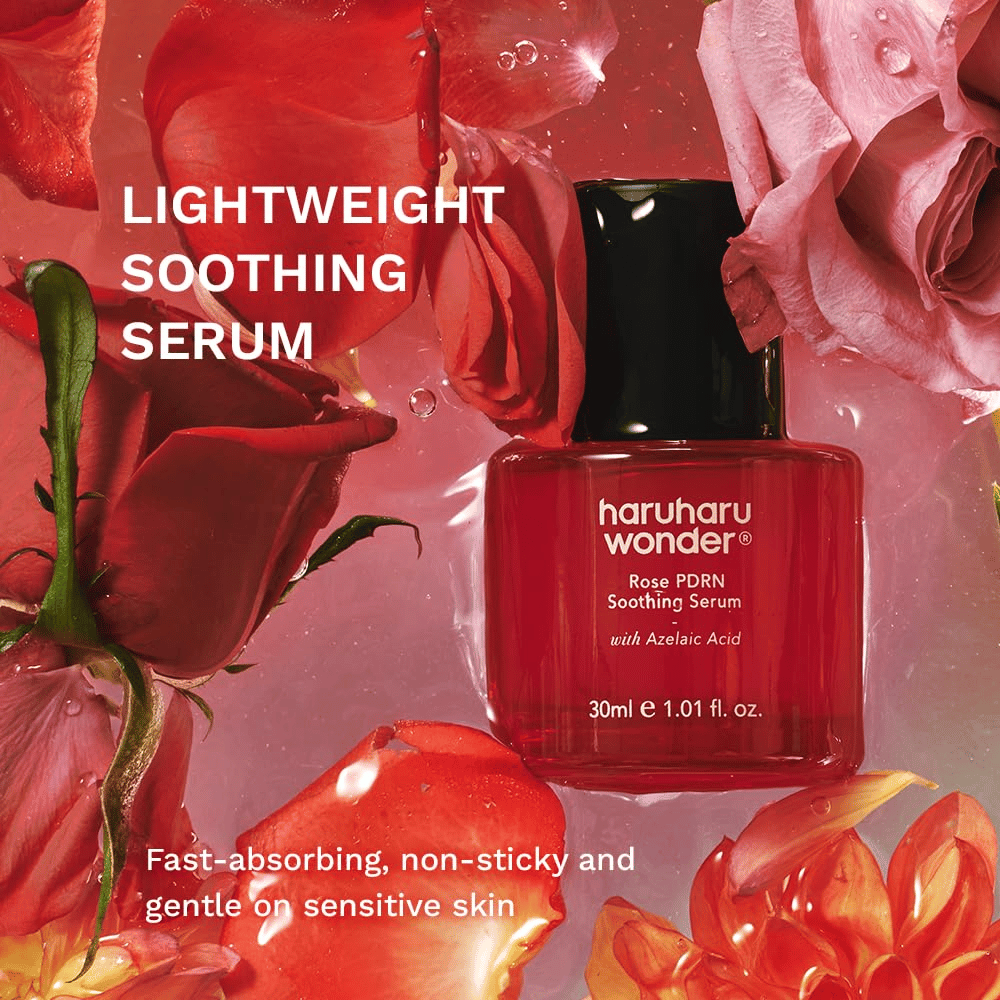 Haruharu Wonder Rose PDRN Soothing Serum – ελαφρύς και καταπραϋντικός ορός για ευαίσθητη επιδερμίδα