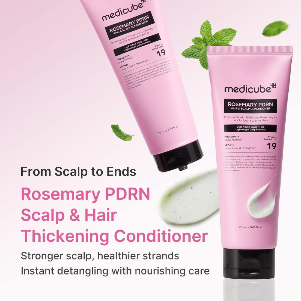 Medicube Rosemary PDRN Hair & Scalp Conditioner 250 ml με δεντρολίβανο, PDRN και αμινοξέα για πιο δυνατά και υγιή μαλλιά