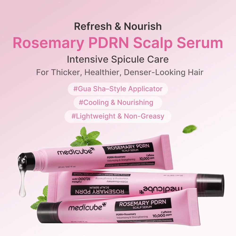 Medicube Rosemary PDRN Scalp Serum – εντατική φροντίδα για το τριχωτό της κεφαλής και πιο πλούσια μαλλιά