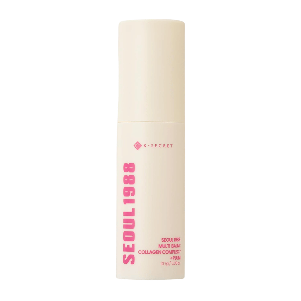 K-SECRET SEOUL 1988 Multi Balm Collagen Complex 7 + Plum 10,7 g – κορεατικό ενυδατικό balm stick για το πρόσωπο και τις ξηρές περιοχές του δέρματος.