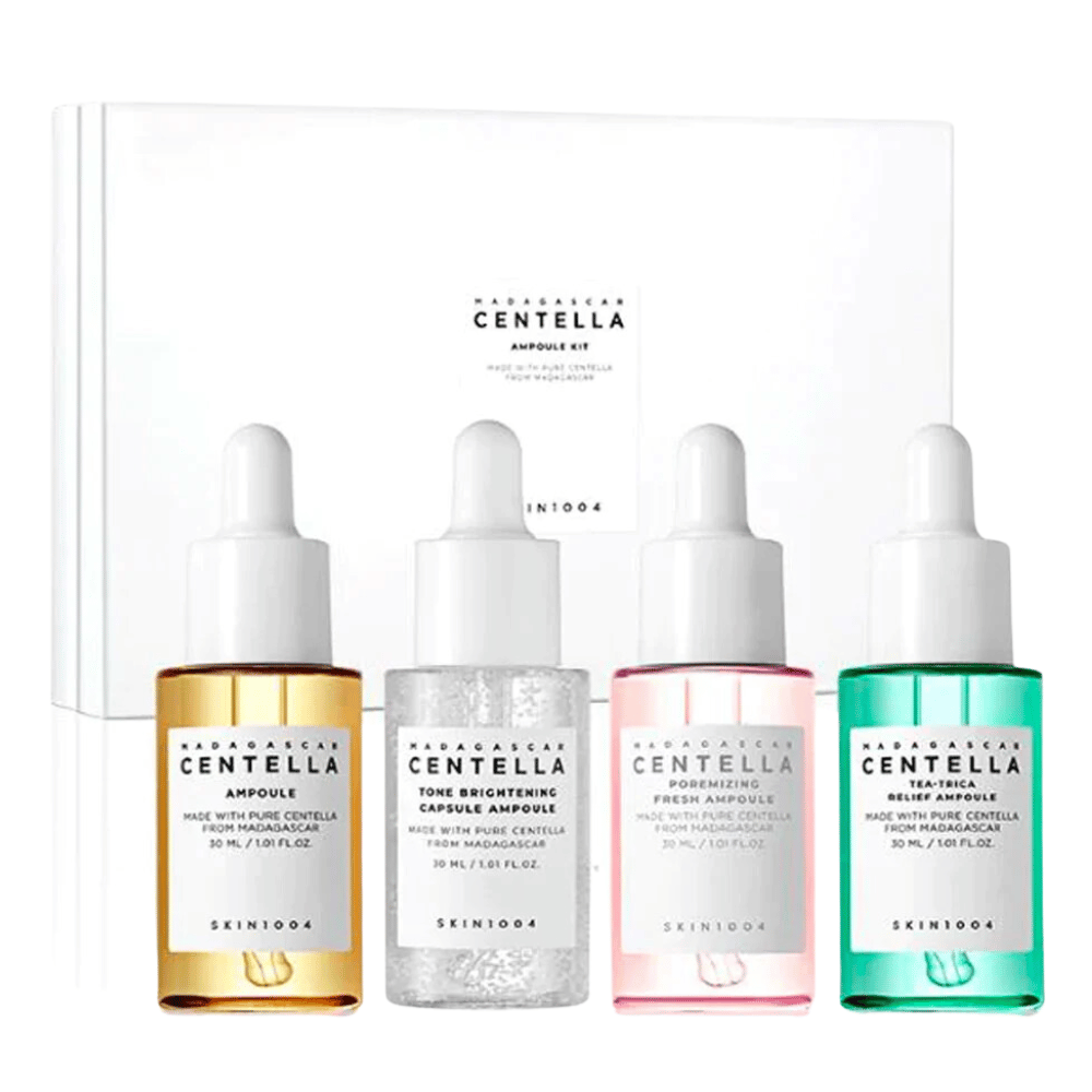 SKIN1004s Madagascar Centella Ampule Kit για την ενυδάτωση του δέρματος.