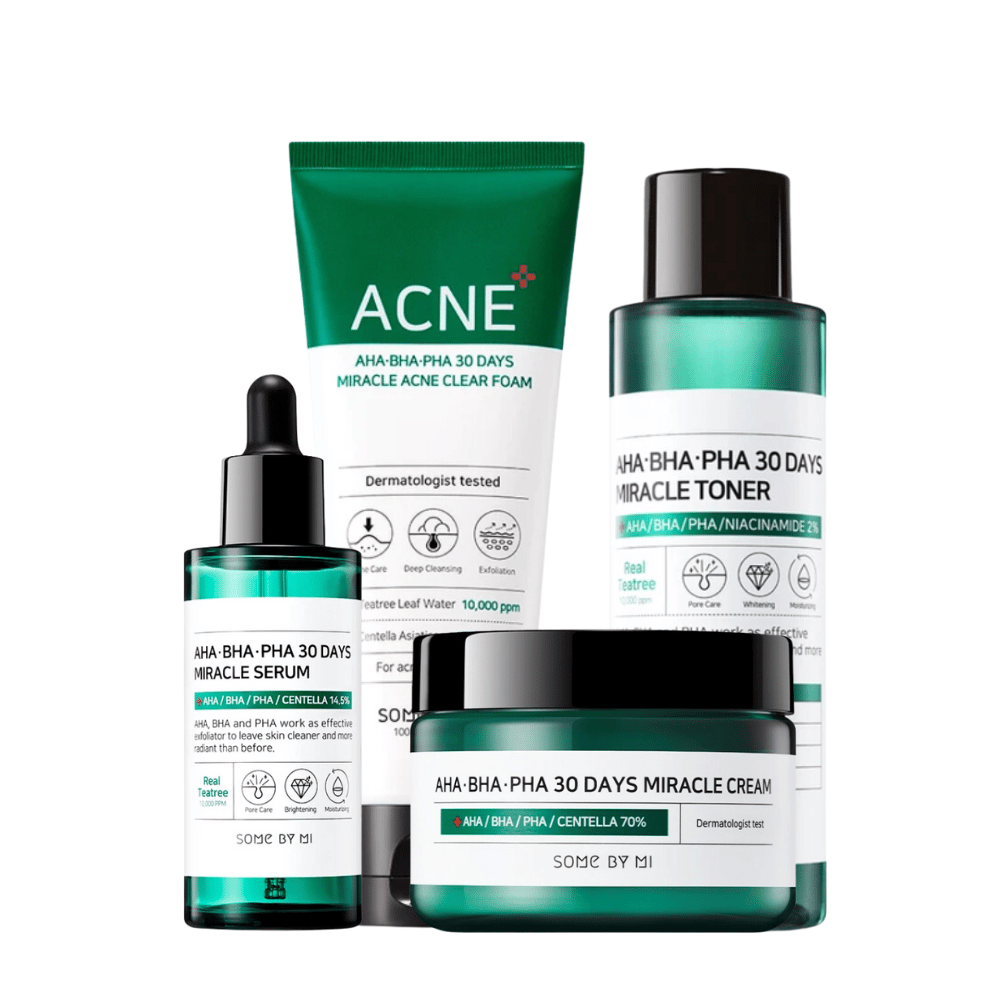 SOME BY MI Acne Treatment Starter Kit με υαλουρονικό οξύ.