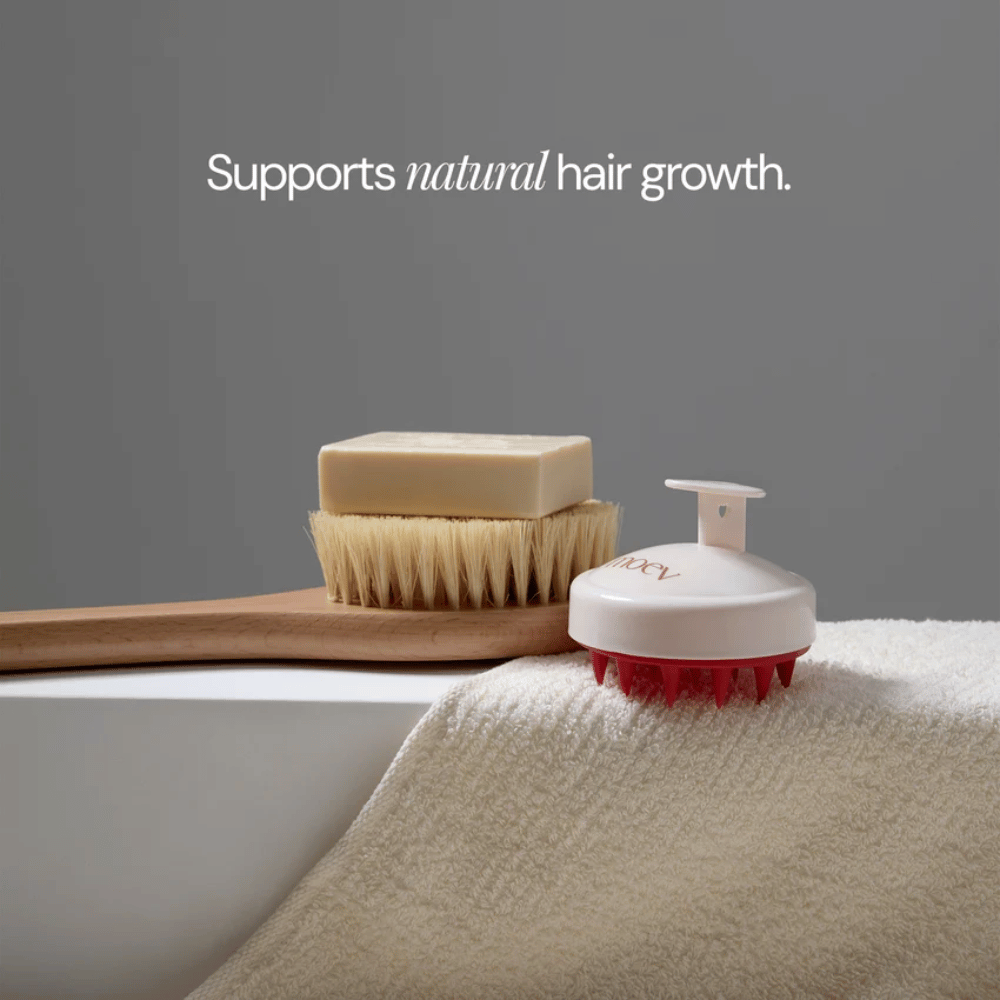 Scalp Massage Brush – βούρτσα τριχωτού κεφαλής για χαλαρωτικό μασάζ και μειωμένη ένταση