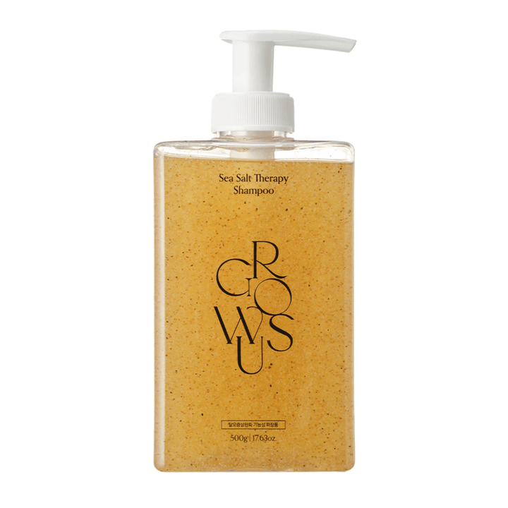 GROWUS Sea Salt Therapy Shampoo 500 ml – απολεπιστικό σαμπουάν με θαλασσινό αλάτι για ισορροπημένο τριχωτό της κεφαλής
