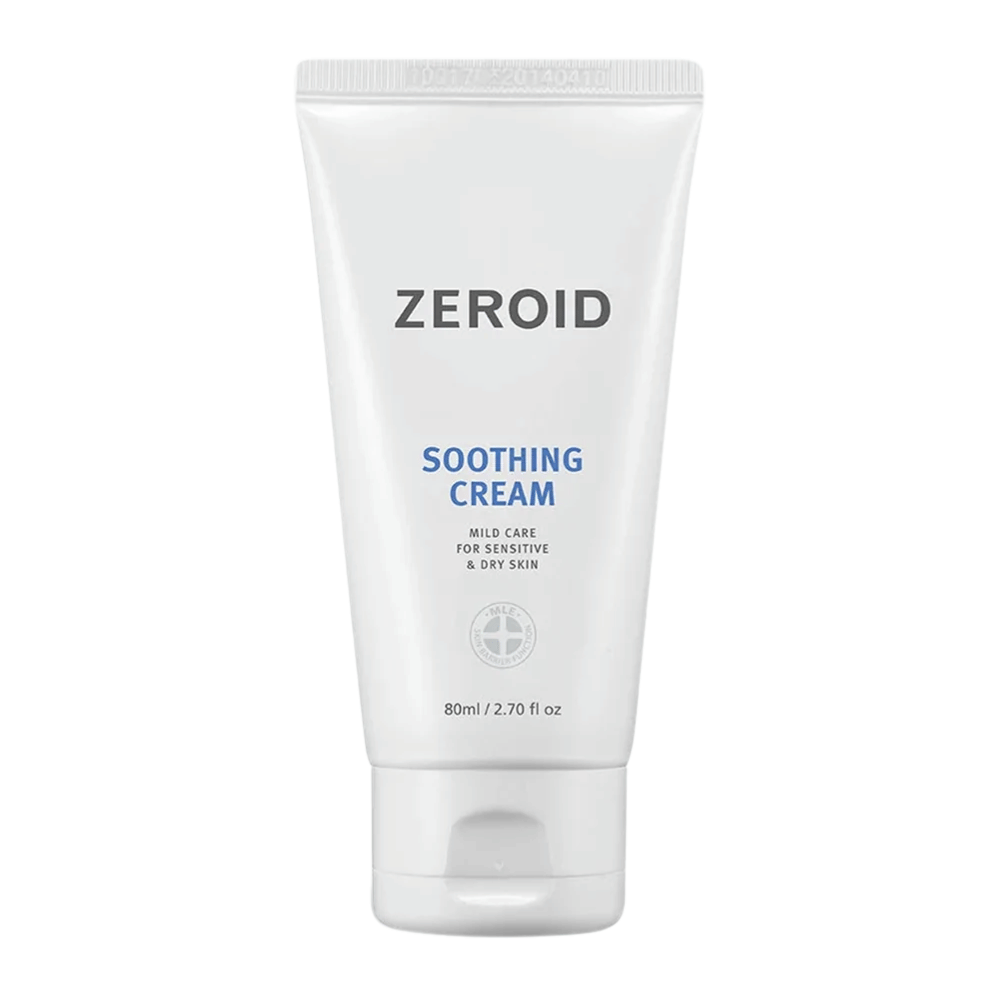 ZEROID Soothing Cream 80 ml ενυδατική κρέμα προσώπου που καταπραΰνει και ενισχύει τον προστατευτικό φραγμό της επιδερμίδας