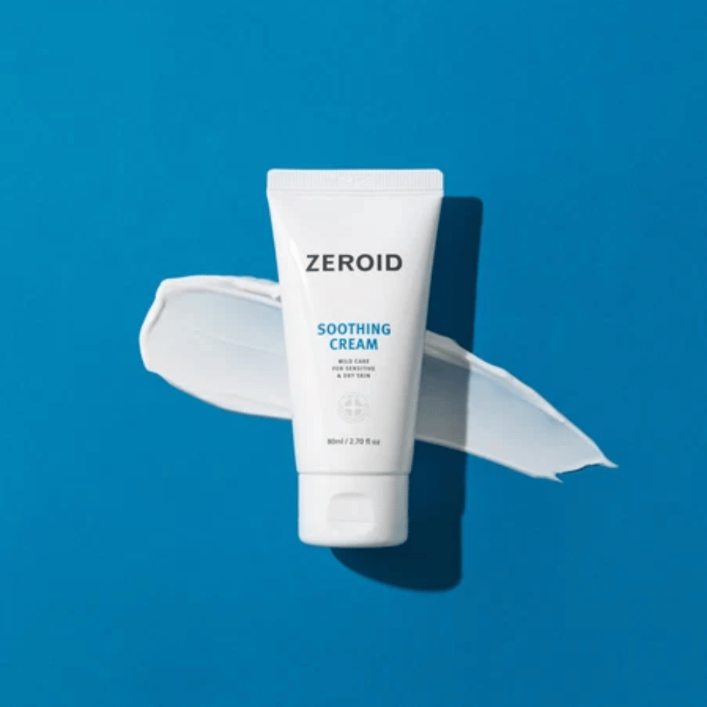 ZEROID Soothing Cream με ιδιότητες ενίσχυσης του φραγμού και ενυδάτωσης για ευαίσθητη επιδερμίδα
