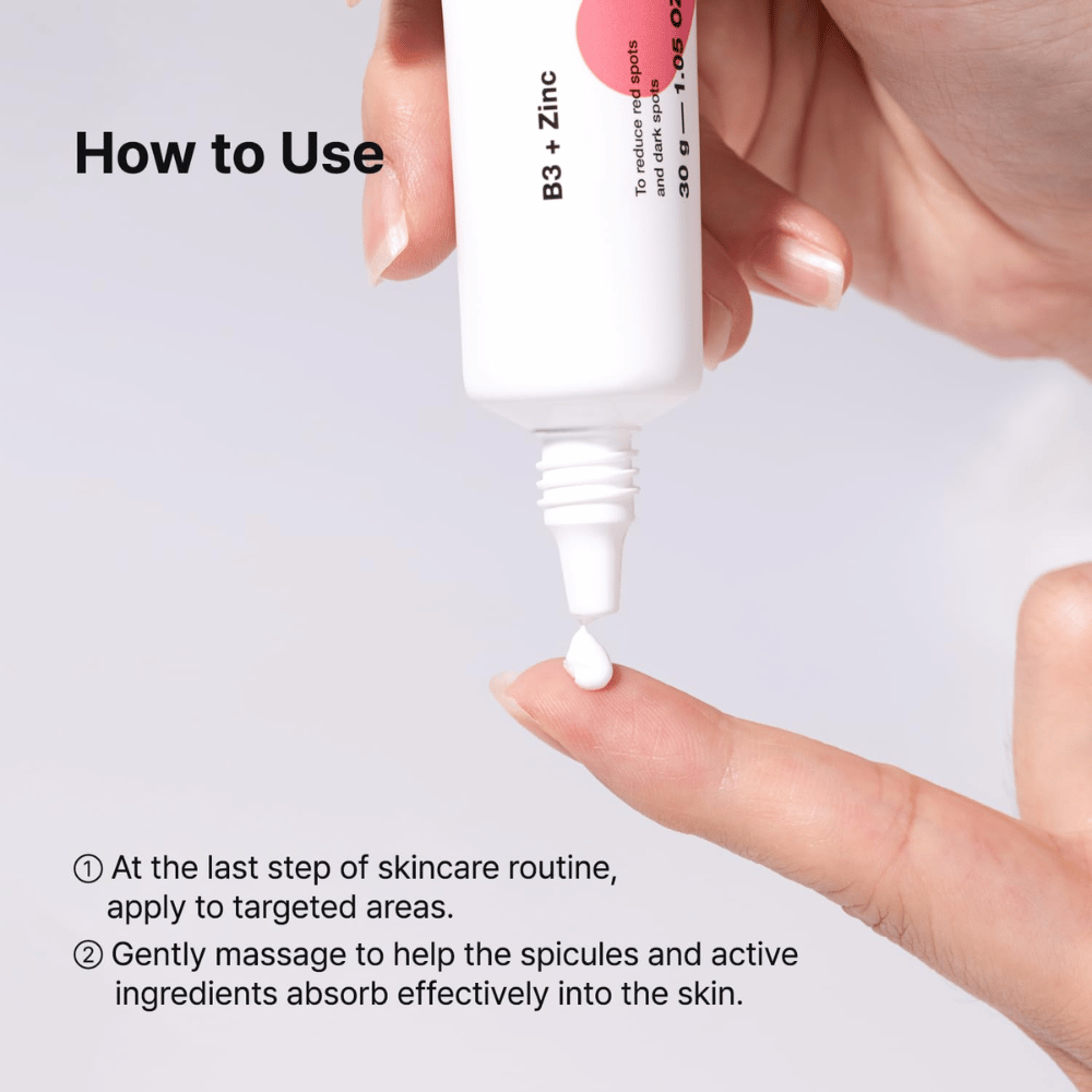 TIA'M AC Fighting Spot RX Cream – εφαρμόζεται σε συγκεκριμένες περιοχές στο τελευταίο στάδιο της ρουτίνας περιποίησης δέρματος για να καταπραΰνει και να θεραπεύει τα σπυράκια.