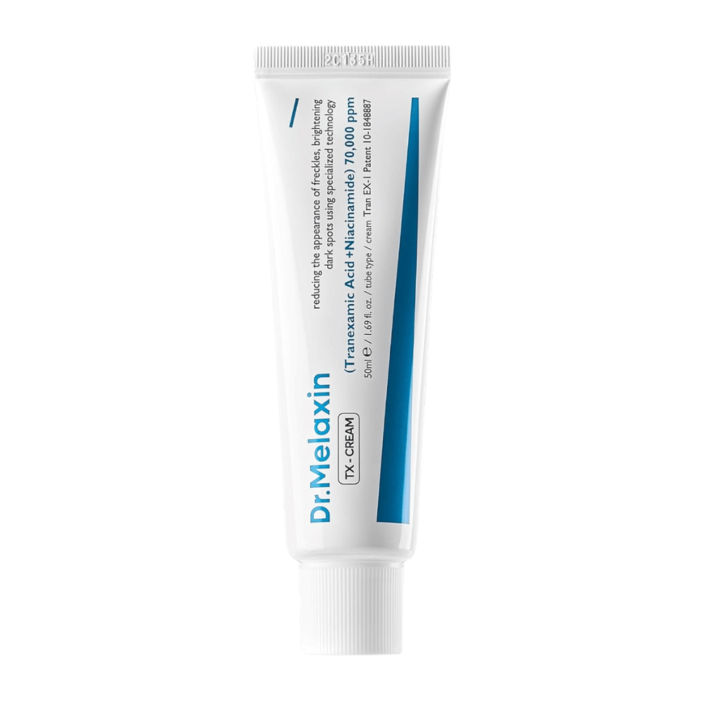 Dr.Melaxin TX Cream κρέμα προσώπου με υψηλή συγκέντρωση ενεργών συστατικών που βελτιώνουν τη λάμψη της επιδερμίδας και καταπολεμούν τη μελάγχρωση