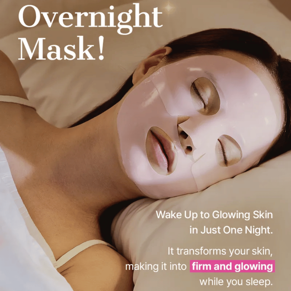 COSRX Peptide Collagen Hydrogel Mask χρησιμοποιείται ως μάσκα νυκτός – ενυδατώνει, συσφίγγει και προσφέρει λάμψη κατά τη διάρκεια της νύχτας.