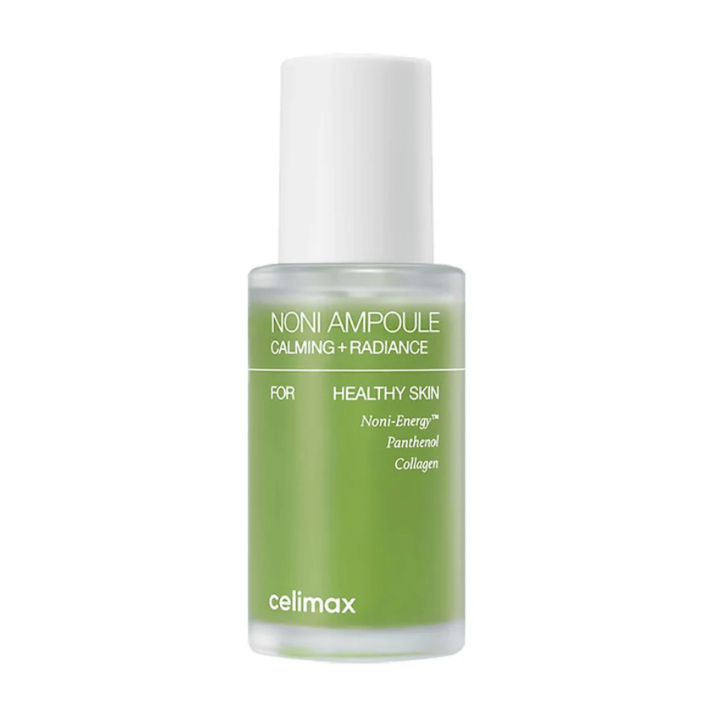 Celimax Το Real Noni Ampoule είναι μια αμπούλα με καταπραϋντική και λαμπερή επίδραση για υγιές δέρμα. Περιέχει Noni-Energy™, πανθενόλη και κολλαγόνο για να ενυδατώσει και να βελτιώσει την ελαστικότητα του δέρματος. Ιδανικό για καθημερινή χρήση για φρέσκια και λαμπερή επιδερμίδα!