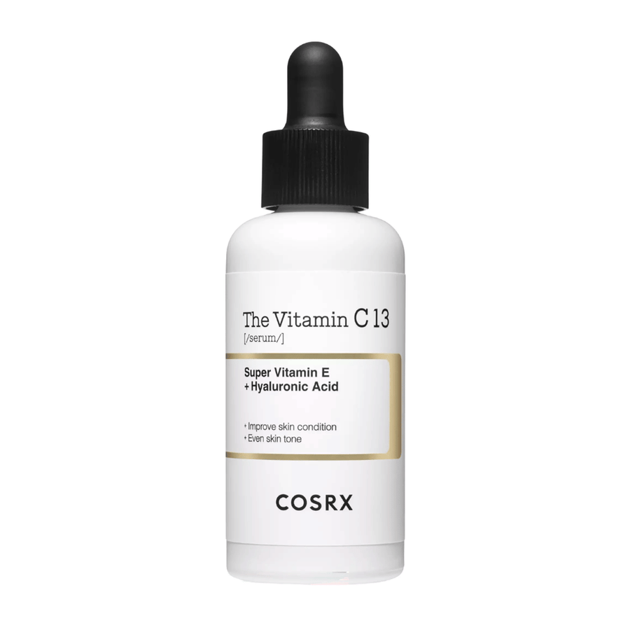 COSRX The Vitamin C 13 Serum 20 ml, ορός βιταμίνης C με βιταμίνη E και υαλουρονικό οξύ για λάμψη, ομοιόμορφο τόνο δέρματος και βελτιωμένη ποιότητα δέρματος.