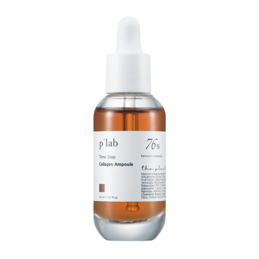 p’lab Time Stop Collagen Ampoule – Αντιγηραντική αμπούλα για πιο σφριγηλή και ενυδατωμένη επιδερμίδα.

🍄 76% εκχύλισμα Hericium Erinaceum – Ενισχύει την ελαστικότητα του δέρματος και προάγει την παραγωγή κολλαγόνου.
💧 Βαθιά ενυδάτωση – Παρέχει θρέψη και βελτιώνει την υφή του δέρματος.
✨ Αντιγηραντική δράση – Μειώνει τις λεπτές γραμμές και προσφέρει νεανική λάμψη.

Ιδανικό για πιο σφριγηλή και λαμπερή επιδερμίδα!