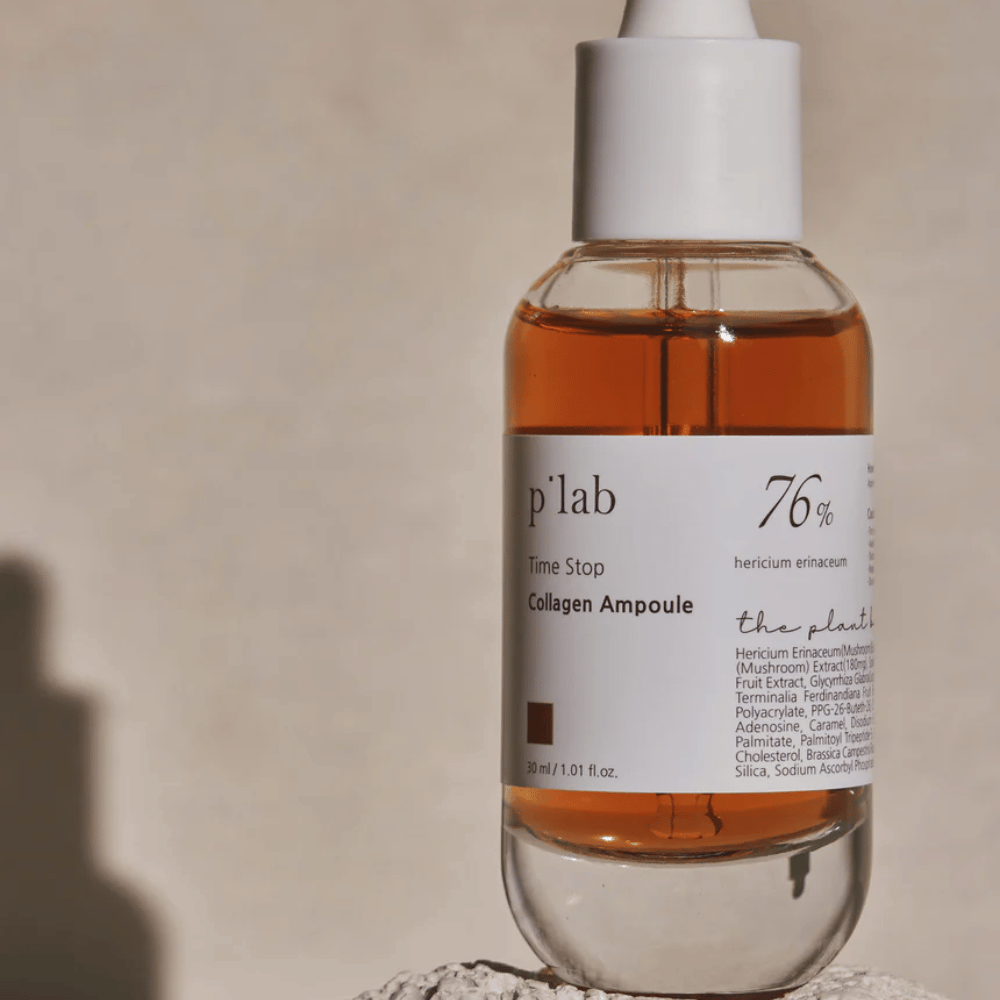 p’lab Time Stop Collagen Ampoule – Ισχυρή αμπούλα για την ελαστικότητα και τη λάμψη του δέρματος.

🍄 76% εκχύλισμα Hericium Erinaceum – Διεγείρει την παραγωγή κολλαγόνου και ενισχύει το δέρμα.
💧 Βαθιά ενυδάτωση – Μαλακώνει και βελτιώνει την υφή του δέρματος.
✨ Αντιγηραντική δράση – Μειώνει τις λεπτές γραμμές και προσφέρει πιο σφριγηλή επιδερμίδα.

Ιδανικό για νεανική και λαμπερή επιδερμίδα!