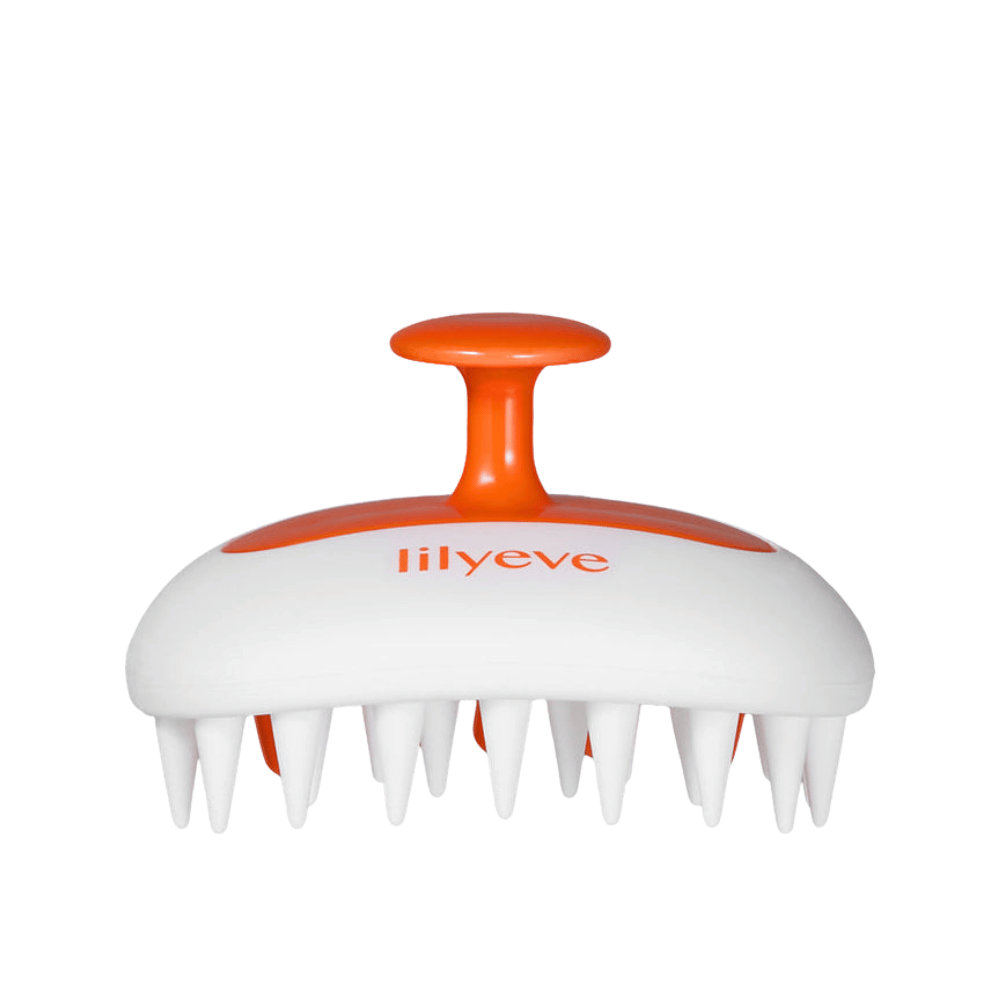 LILYEVE Two-Way Gua Sha Brush βούρτσα τριχωτού κεφαλής από σιλικόνη για καθαρισμό, μασάζ και χαλάρωση
