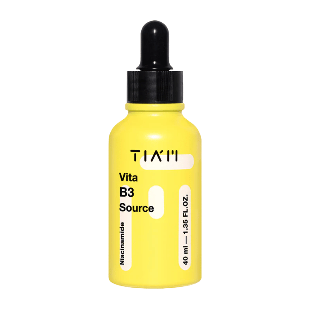TIA'M Vita B3 Source – κορεατικός ορός με νιασιναμίδη (βιταμίνη Β3) για πιο ομοιόμορφο τόνο δέρματος και βελτιωμένη λάμψη.