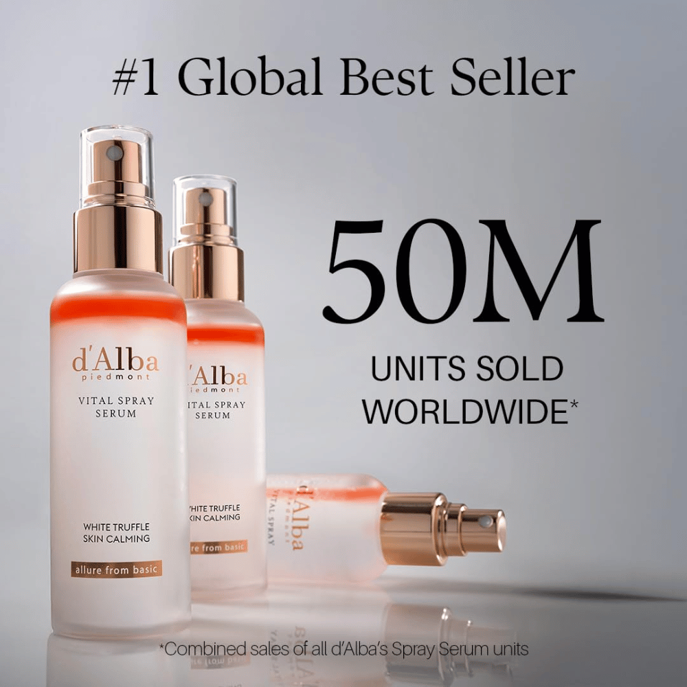 d'Alba White Truffle Vital Spray Serum – το spray serum με τις περισσότερες πωλήσεις από την κορεατική d'Alba