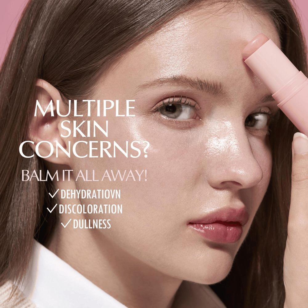 KAHI Wrinkle Bounce Multi Balm εφαρμόζεται στο πρόσωπο για ενυδάτωση, λάμψη και βελτιωμένη ελαστικότητα δέρματος κατά της ξηρότητας και της θαμπής όψης.